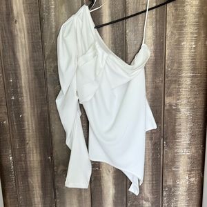One shoulder bodysuit